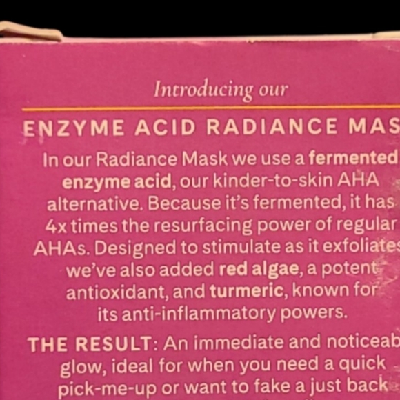 Fever Fermented Enzyme Acid Radiance Mask - Picture 2 of 6